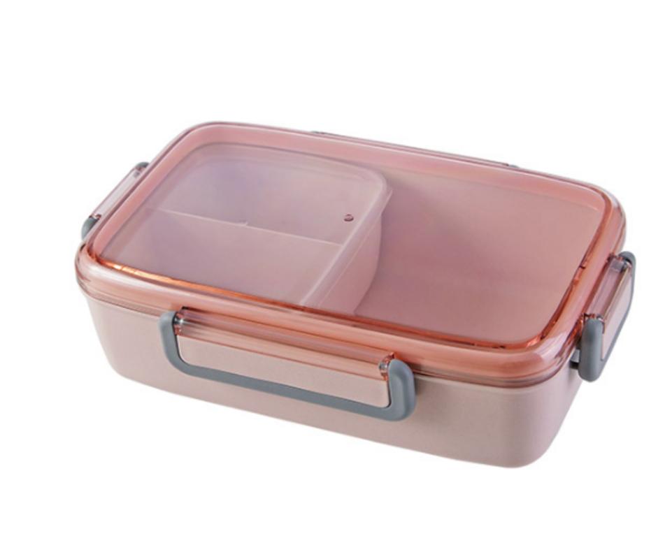 

Microwave Lunch Box Independent Treatment for Children Bento Box Portable Leakage Portable Vease Bento Lunch Box Food Container | Breakfast Boxes (Pin