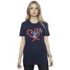 Disney Womens/Ladies Lilo & Stitch Love You Mum Cotton Boyfriend T-Shirt
