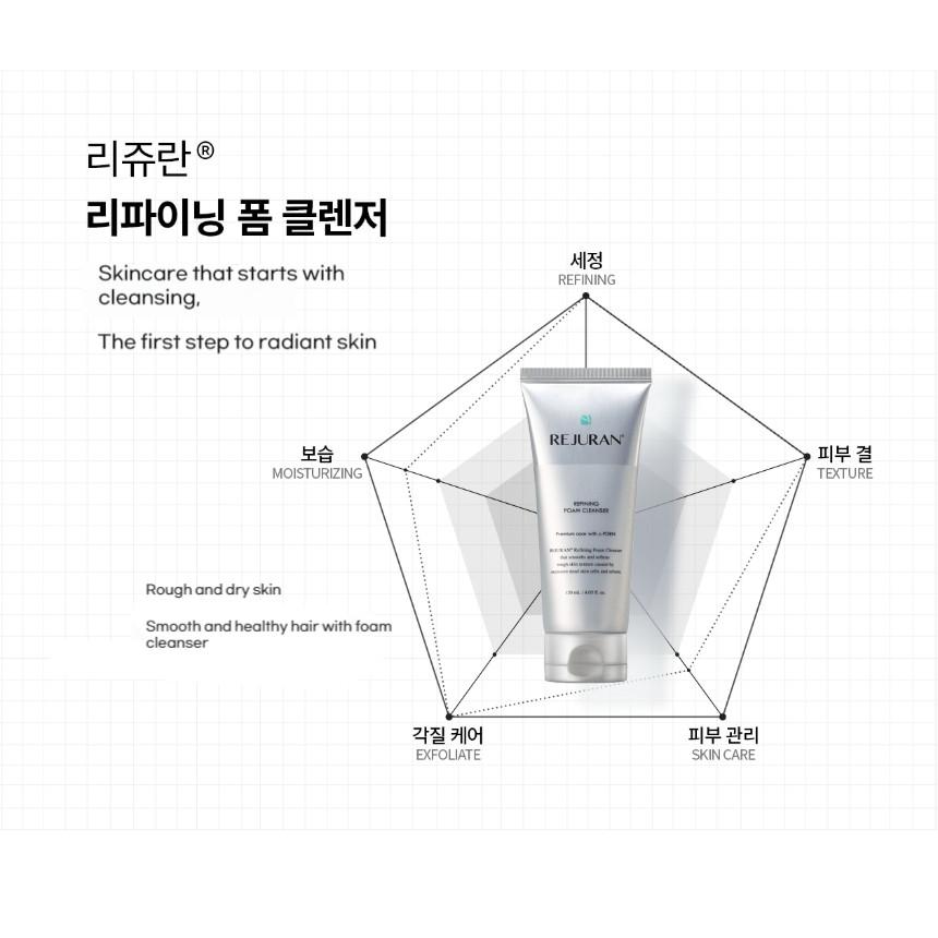 Rejuran Refining Foam Cleanser 120ml