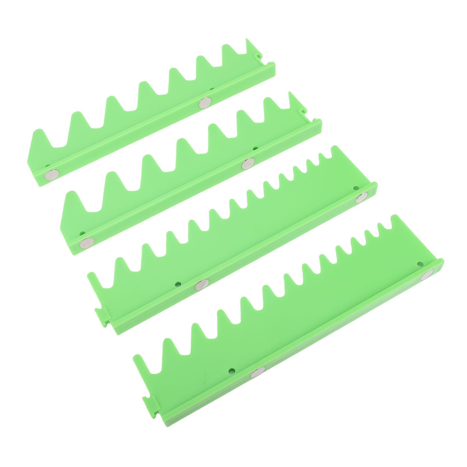 

Wrench Rail Set Hold 20 Tools Plastic Magnetic Wrench Holder Tool Box Accessories
