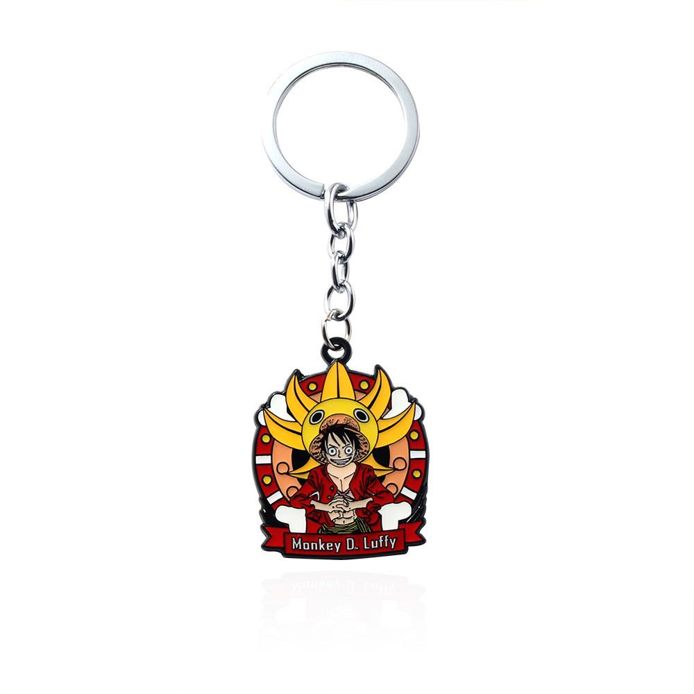 

One Piece Monkey D Luffy Keychain Metal Pendant For Gift And Souvenir Keychain