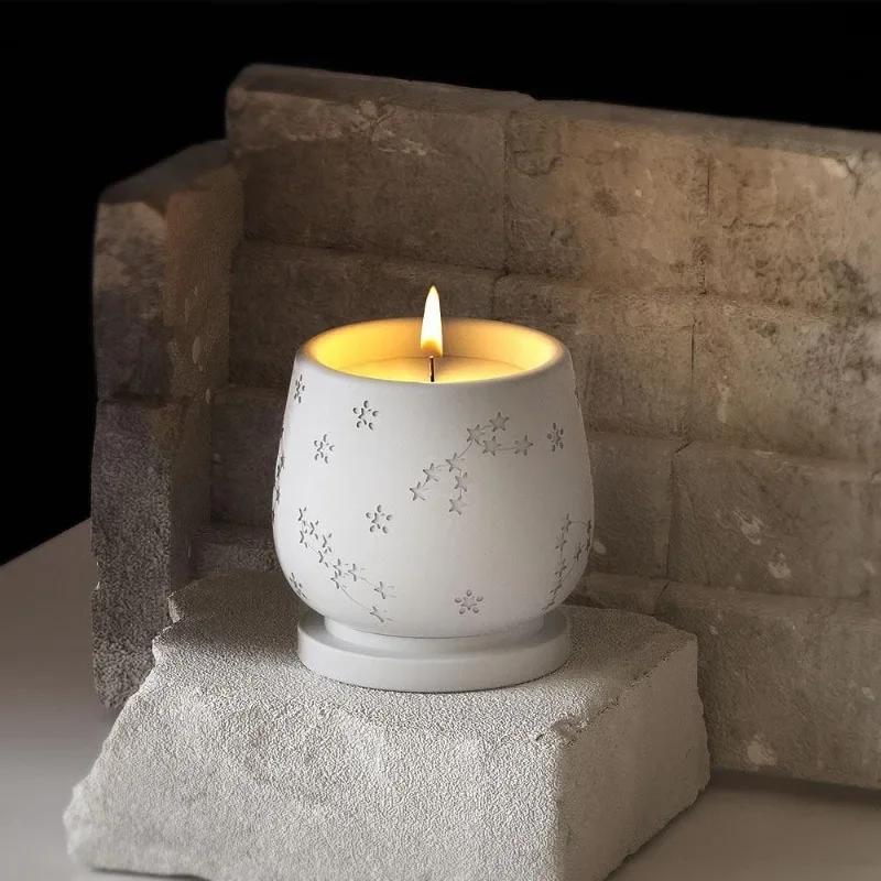 DIY Epoksy Resin Konstellasjon Lyskopp Oppbevaringskrukke Silikonformer Stjernekonstellasjon Lyskopp Oppbevaringsboks Silikonform