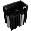 Steel Fireplace KRATKI NADIA Left 14 kW Ø 200 Lift-up Self Closing Door