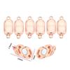 Cylindrical Magnetic Couple Bracelet & Hair Rope with DIY Buckle