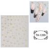 New Year Nail Art Stickers Bronzing Year of the Dragon Chinese Style Mahjong Cartoon Nail Stickers Decoration