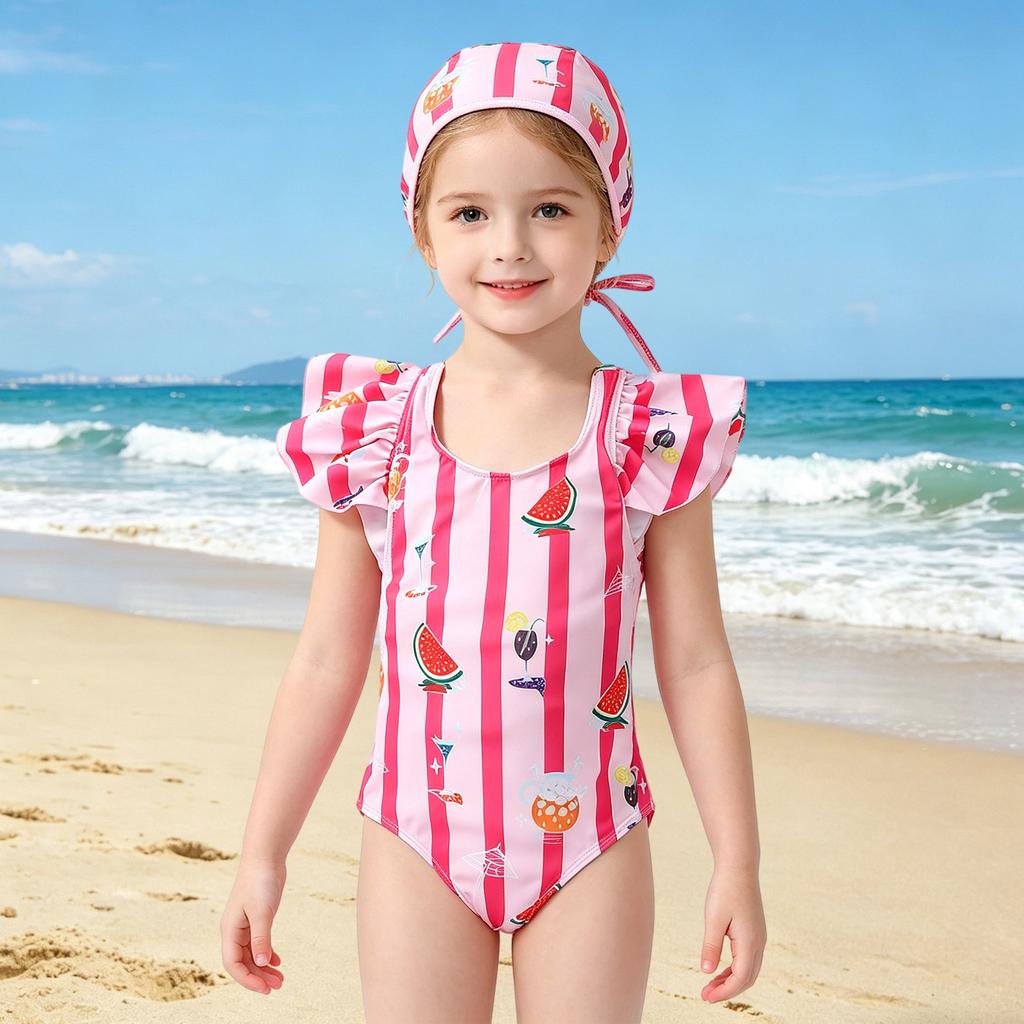 Girls' BABY Bikini Set - Teen Swimwear Separate Top & Bottom Swimsuit Set  Teen Two Piece Swimwear Swimsuit For Girls