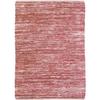 Living Room Rug In Powder Pink Braided Leather 120x170