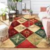 1Pc Christmas Tree Rug Office Carpet Indoor Outdoor Doormat Nonslip Soft And Comfortable Living Room Christmas Halloween Gift D91816