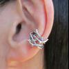 Cold Wind Hollow Thorn Ear Clip Ring, Punk Style Cover Decoration, Unique Jewelry Without Ear Piercings