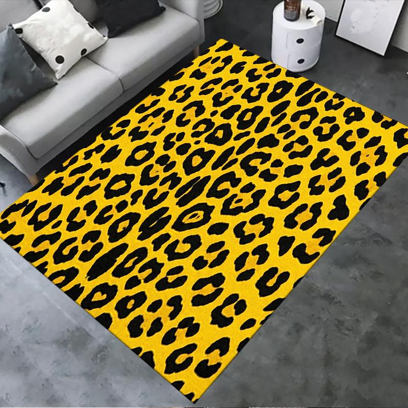 2025 New Leopard Print Carpet Rug for Living Room Bedroom Home Sofa Decoration,Kids Play Non-slip Floor Mat15