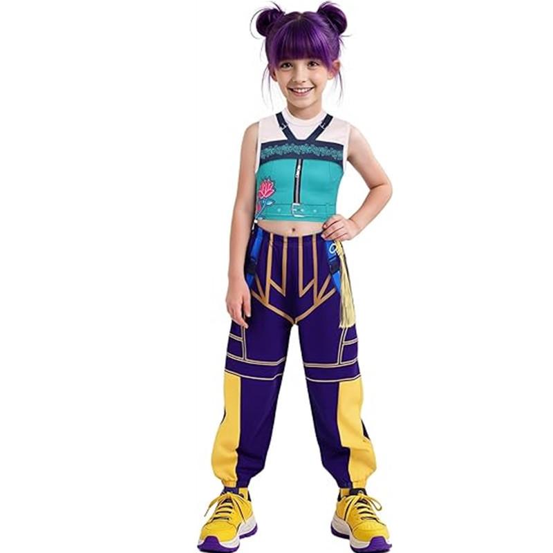 Cross-border Devil Hunter Girls Halloween Costume Set 160 cm