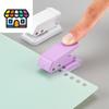 Kawaii Cute Paper Punch Portable Round Hole Puncher Paper Cutter Office School Supplies Stationery Items