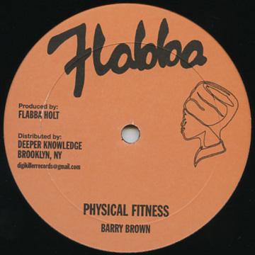 

12inch Record BARRY BROWN ROOTS RADICS Physical Fitness Fighting Radics DKR034 Flabba SoundsD 1982 US Reggae Ska Dub