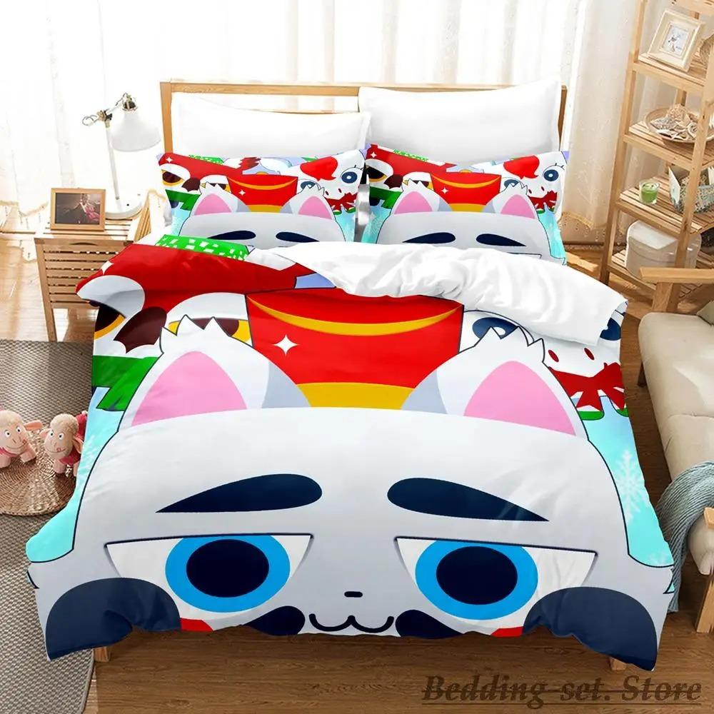 Game Pet Simulator X Bedding Set Single Twin Full Queen King Size Bed Set Adult Kid Bedroom Duvetcover Sets Parure De Lit Bed
