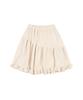 DELICCENT Eyelet Frill Skirt [Cream]