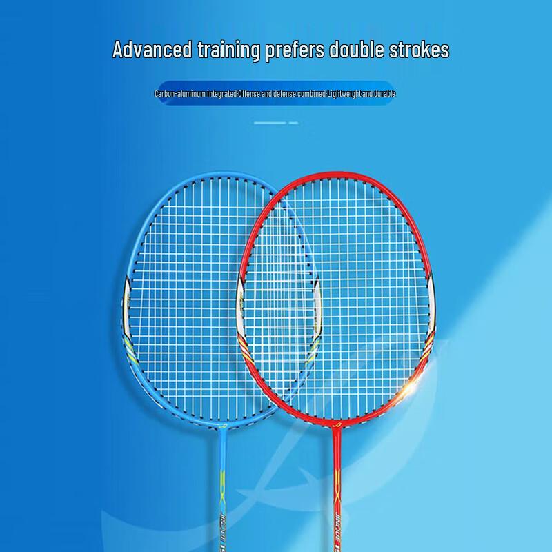 DOUBLE FISH Badminton Racket Set