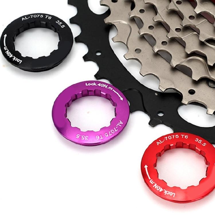 11T Cassette Flywheel Lock Cover Aluminum Alloys Freewheel Caps Rings Bike Flywheel Locking Washer Road Bike Part