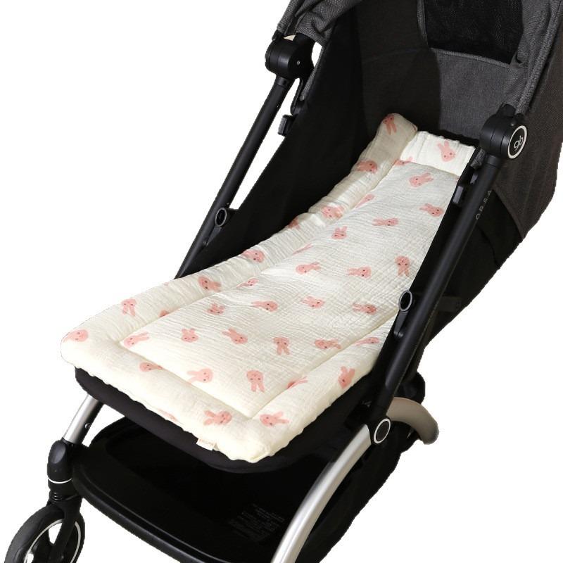 Stroller Mat Thickened Beanie Velvet High Landscape Baby Walking Blanket Soft Children'S Dining Chair Cushion Soft Cushion