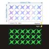 Iridescent Glow-in-the-Dark Star Stickers for Kids' Room, Bedroom, Party, or Window Decoration