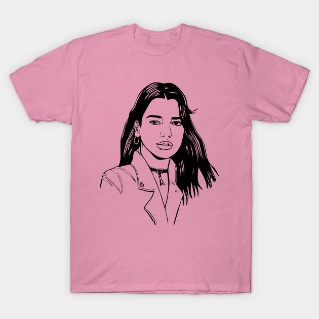 T Shirt Women Dua Lipa Art Tansparant Harajuku Print Kawaii Tshirt Summer Short Sleeve Female T Shirt Top Tee Buy From 10 On Joom E Commerce Platform