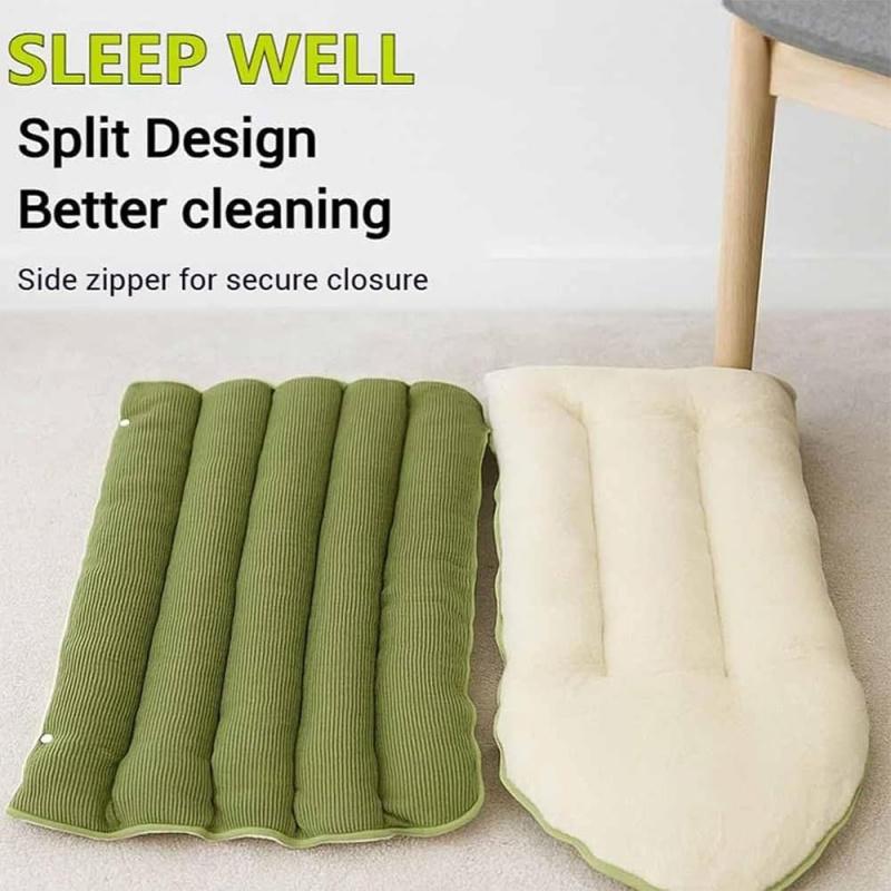 Winter Plush Cat Bed Warm Thickened Pet House Soft Cat Cave Sleeping Bed for Kittens Small Pets