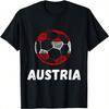 Funny Tees Soccer Player Fan Of Football Austria Team T-Shirt