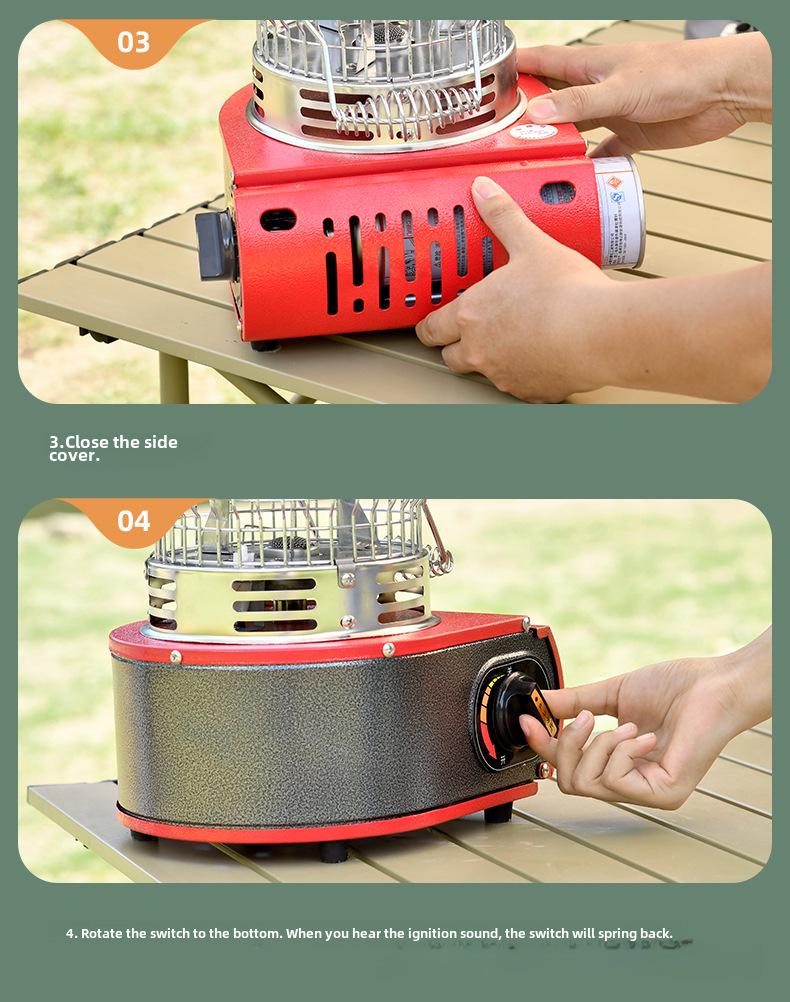 Anton Outdoor Multi-Function Portable Gas Stove for Camping and Picnics
