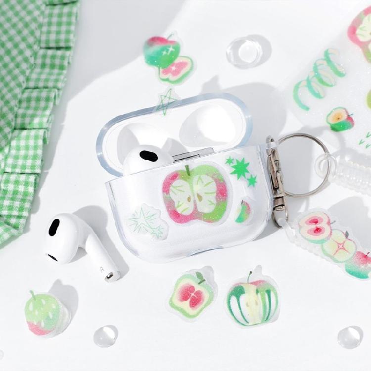 Tear Resistant Decorative Scrapbooking Sticker for Craft Enthusiasts Featuring Playful Fruit Illustrations Washable