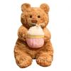Cute Cake Bear Plush Toy - Soothing Companion Doll - Perfect Birthday Gift for Girls