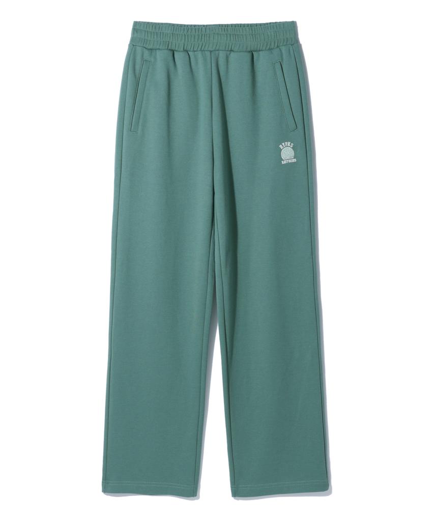 RAYFIKERS Wicked Smile Wide Sweatpants Green (Mo6Pu183-045)