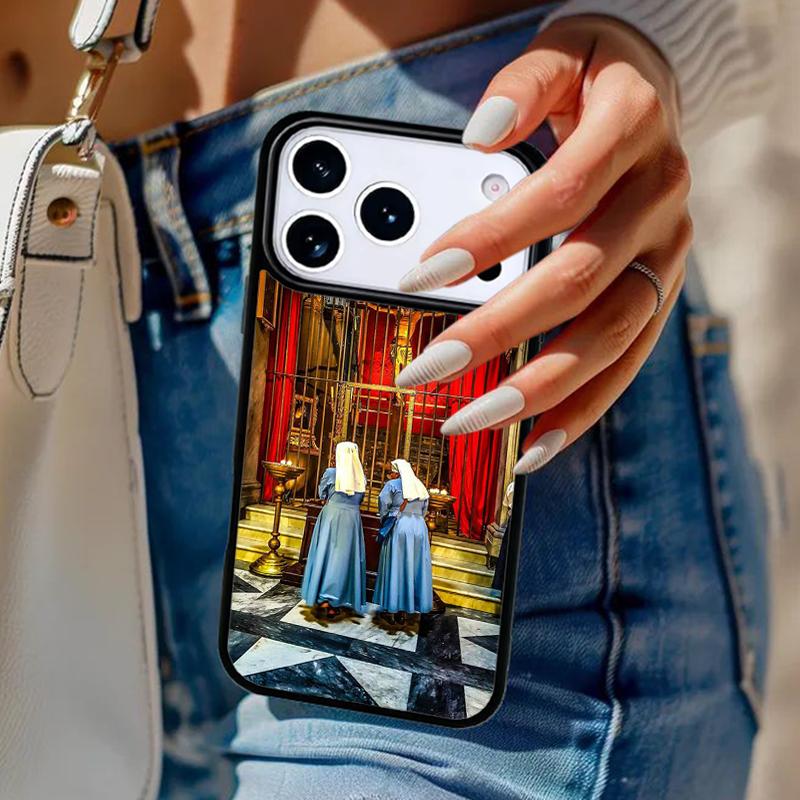 

Jesus Nun Sister Phone Case For iPhone 17 Air 14 15 13 12 Max Cover For Apple 14 15 16 16e 11 Pro Max Plus iPhone 16pro max