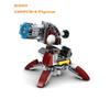 MOC Fighter Building Blocks Kit Bricks Classic Creative Assembling Educational Kids Toys Boys Compatible Legostarwar Gift