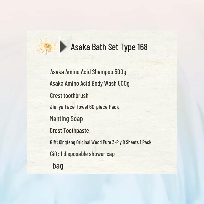 Light Fragrance Refreshing Shampoo & Shower Gel Gift Set