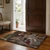 AAzur Lane Floor Mat Soft Flannel Absorbent Mat Non-Slip Rug Home Bedroom Bathroom