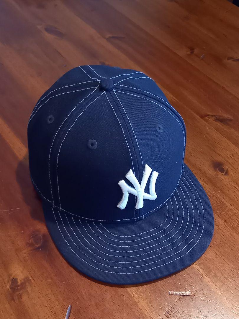 

[USED] NEWERA New York Yankees Navy White Stitch 59FIFTY