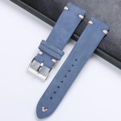 Correas de reloj Commuter para hombre y mujer 2023: Cuero de Gamuza Engrosado con Hebilla D.