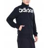 adidas Comfortable Knitted Fashion Long Sleeve Jacket Men Jackets Black S21274