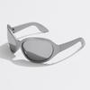Protective Glasses Fashion Brand  Punk Sunglasses New Women Men Oversized Sports Sun Glasses Female Multi Color Eyewear Uv400