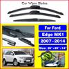 Windshield Windscreen Wiper Blades For Ford Edge MK1 2007- 2014 Front Rear Window Wiper Set 2008 2009 2010 2011 2012 2013