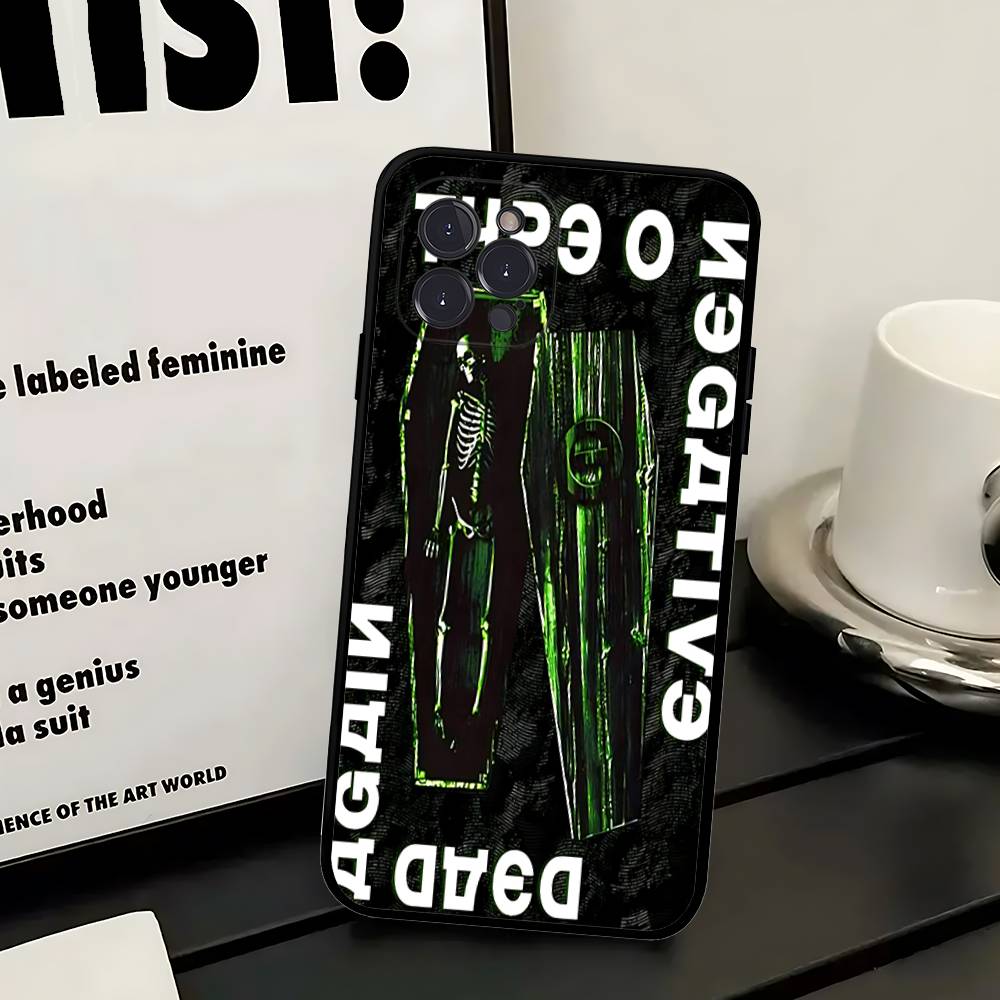 

Rock Band T-Type O Negative Music Soft Back Phone Cover Case For IPhone 17 16 Pro Max 15 12 11 16e 13 Mini 14 15 Plus iPhone 14 plus