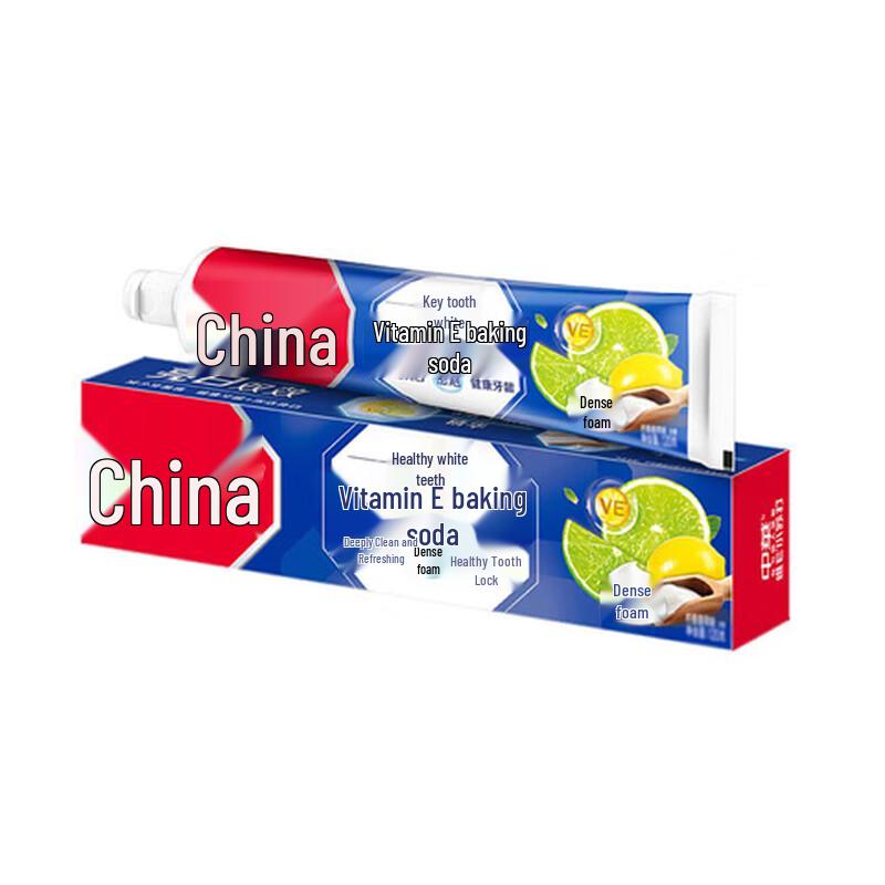 Zhonghua Healthy White Vitamin E Baking Soda Toothpaste