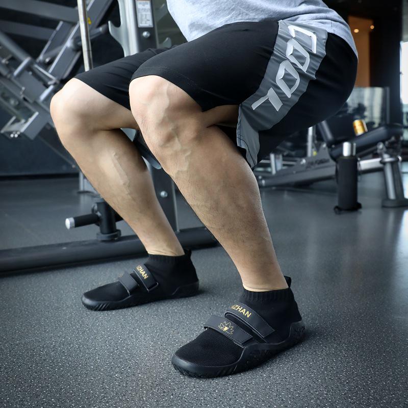 Versatile Squat Deadlift Shoes - Unisex Weightlifting & Wrestling Shoes with Soft Sole, Breathable, Non-slip for Fitness