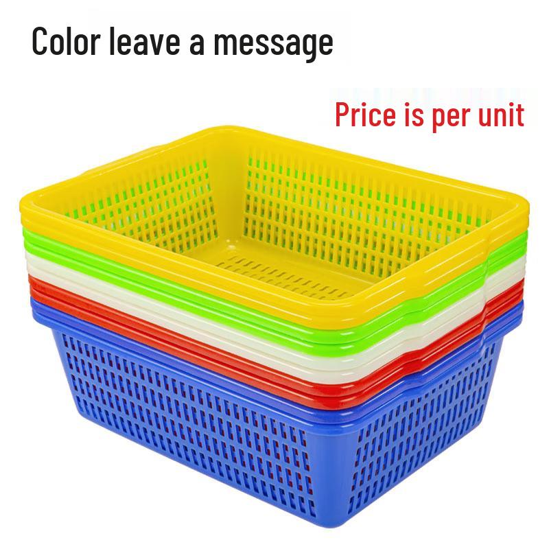Erheshen Square Plastic Drain Basket Set