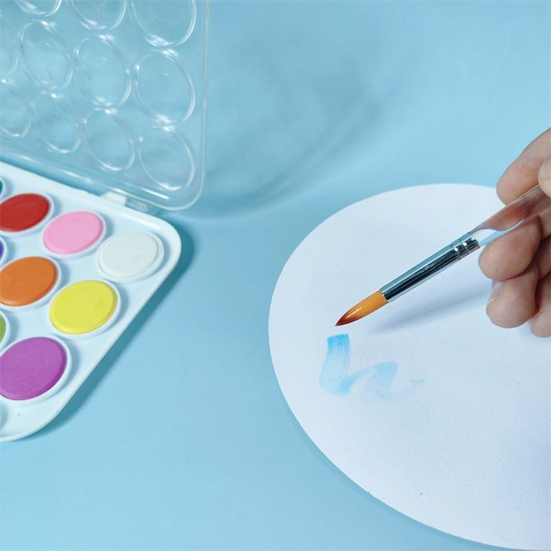 Wysokiej Jakości Biały Łabędź Kryształowy Pręt Pędzel Nylonowy Akwarela Gwasz Pędzel do Oleju Cyfrowego Pędzel do Linii Artystycznych