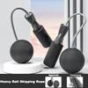 1 Pair Jump Rope Durable Fitness Cordless Weighted Jump Rope Portable Cordless Jump Rope Ball Bearing Exercise Equipment