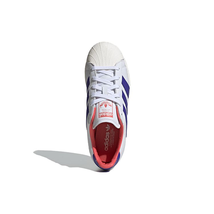 Adidas Originals Superstar 82 Low Top Sneakers Men Sneakers White Blue IE3054