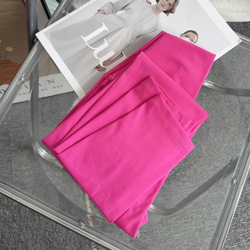 High Waist No-Line Yoga Pants Women's Butt-Lifting Peach Elastic Leggings