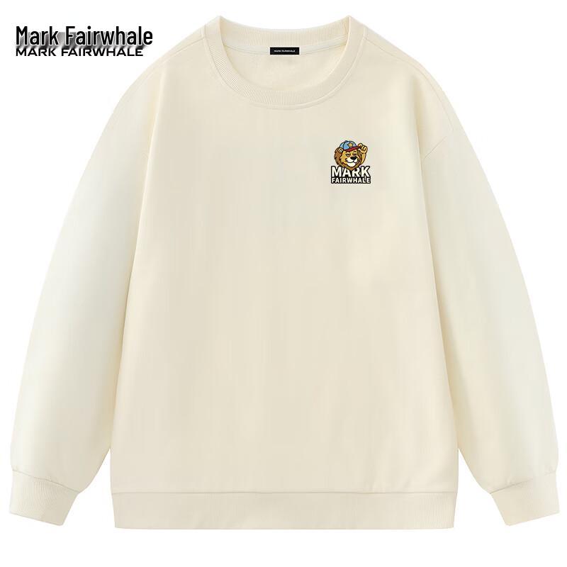 

Mark Fairwhale Unisex Casual Embroidered Crewneck Sweatshirt 4XL