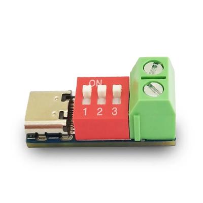 1-10pcs USB-C PD Trigger Board Module PD/QC Decoy Board Fast Charge Type-c To 12v High Speed Charger Power Delivery Boost Module