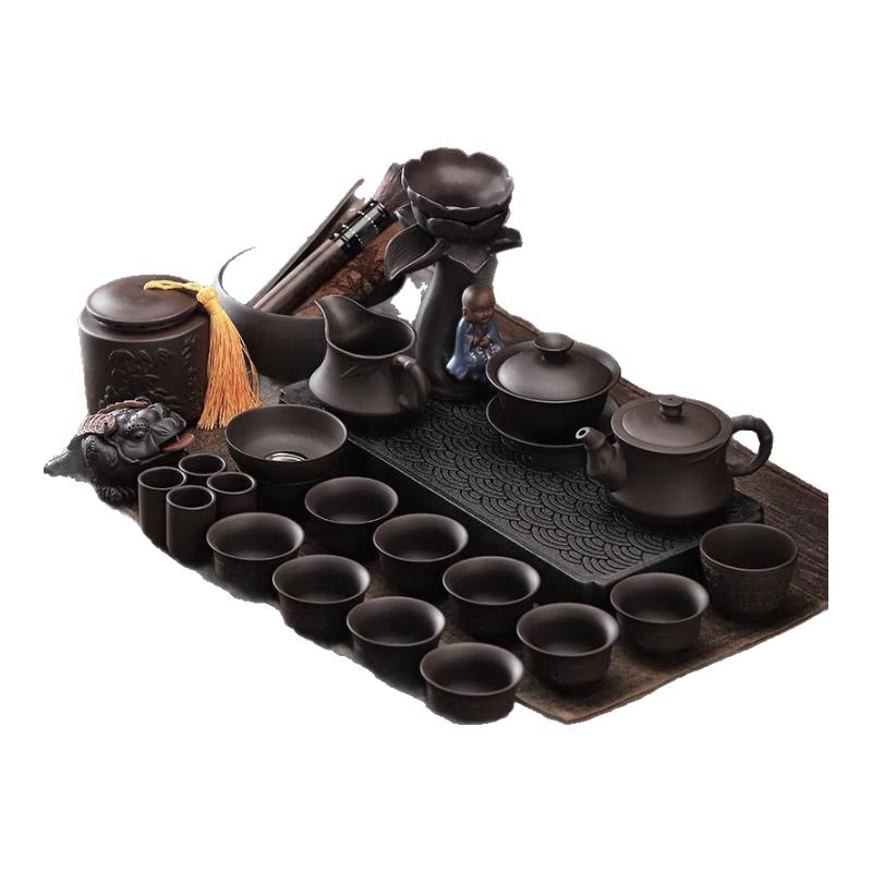 Qianyu Zisha Kung Fu Ceramic Tea Set